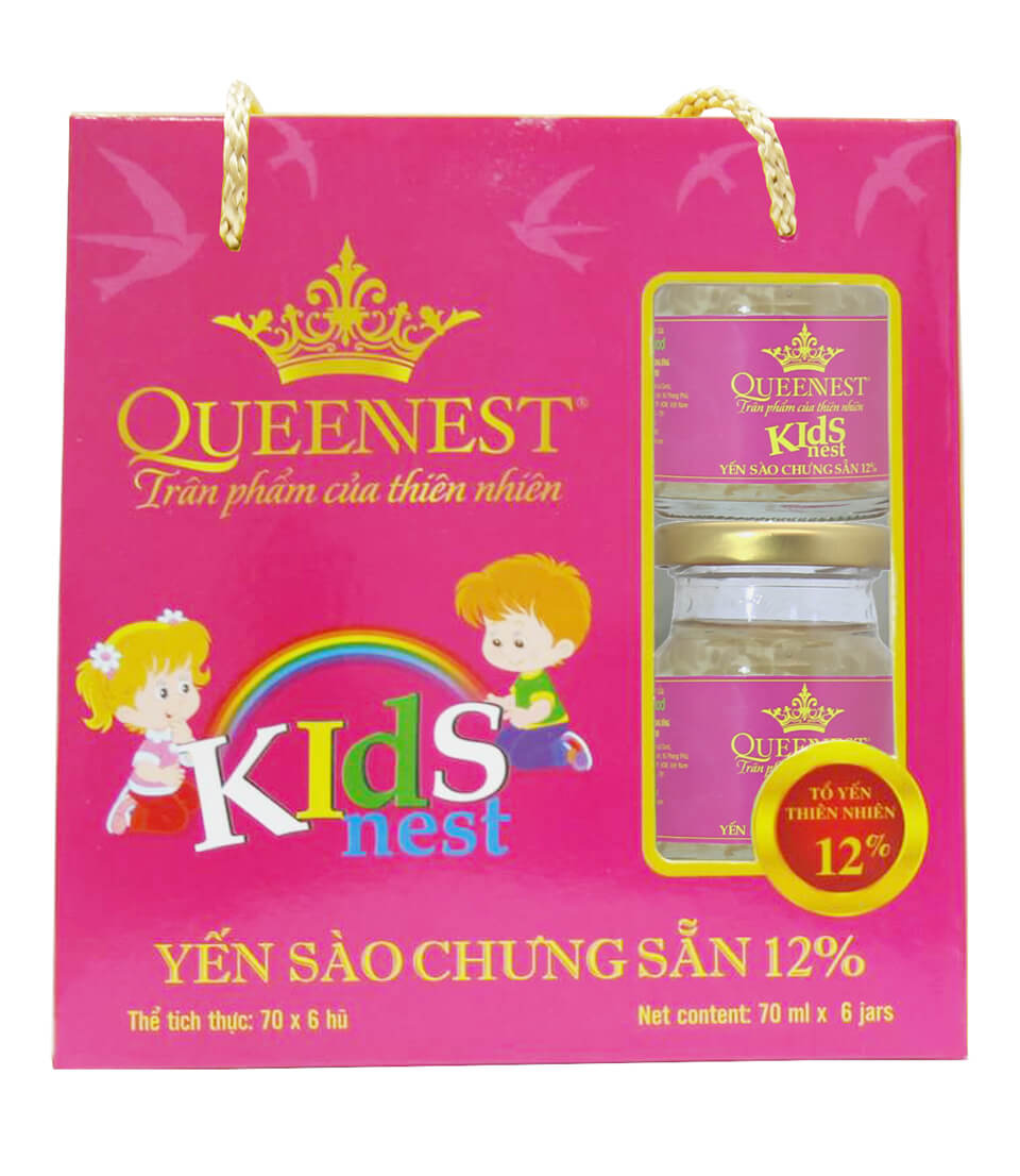 Yến Sào Chưng Sẵn 12% - Kidsnest (Hương Dâu) — trang 1