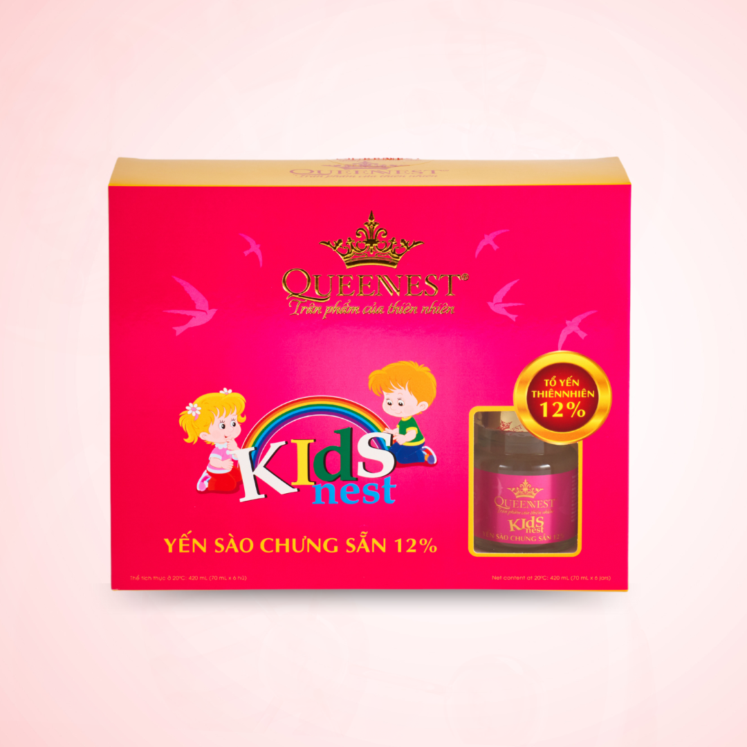 Yến Sào Queennest 12% Kids Nest