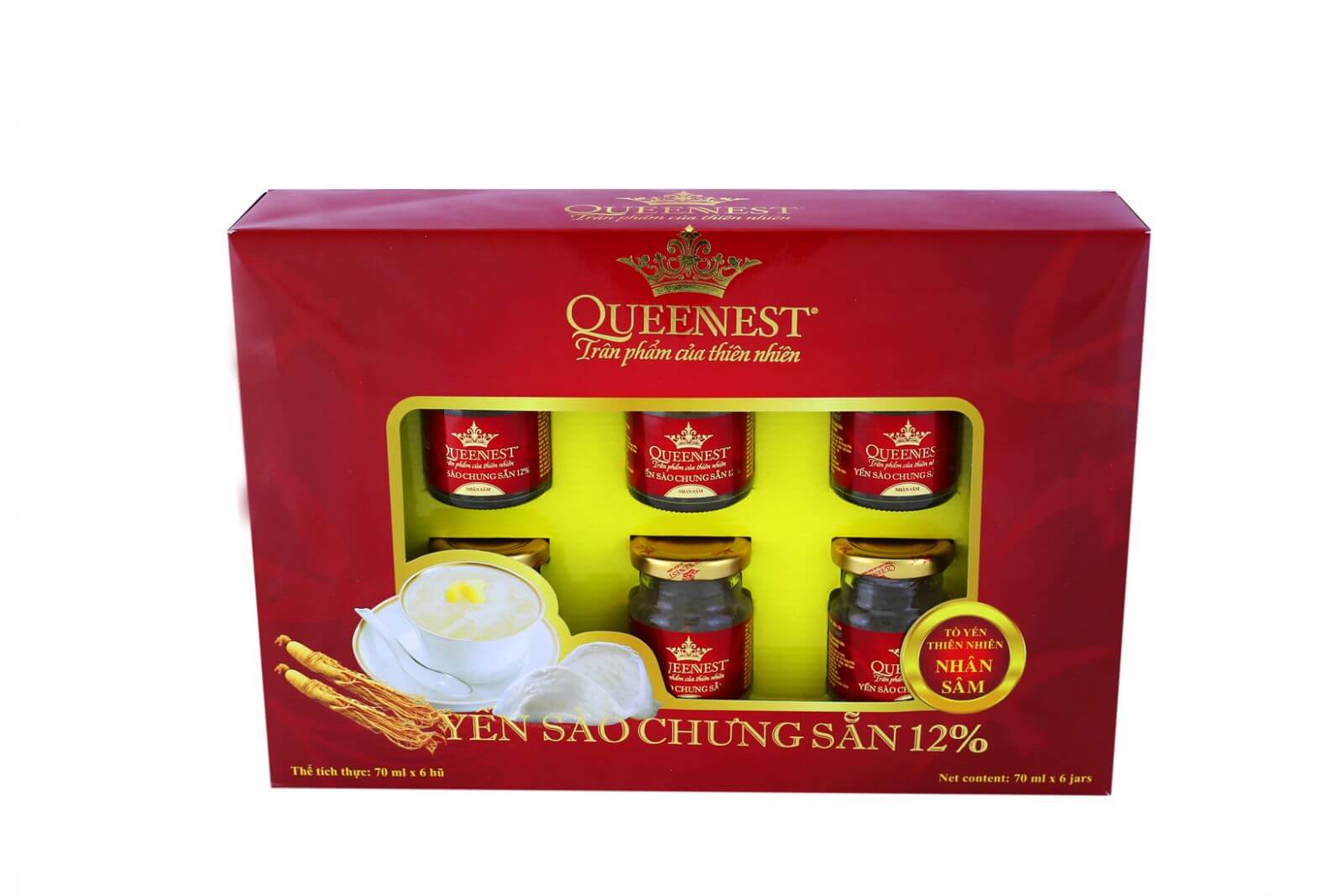Yến Sào Chưng Sẵn 12% - Nhân Sâm — trang 1