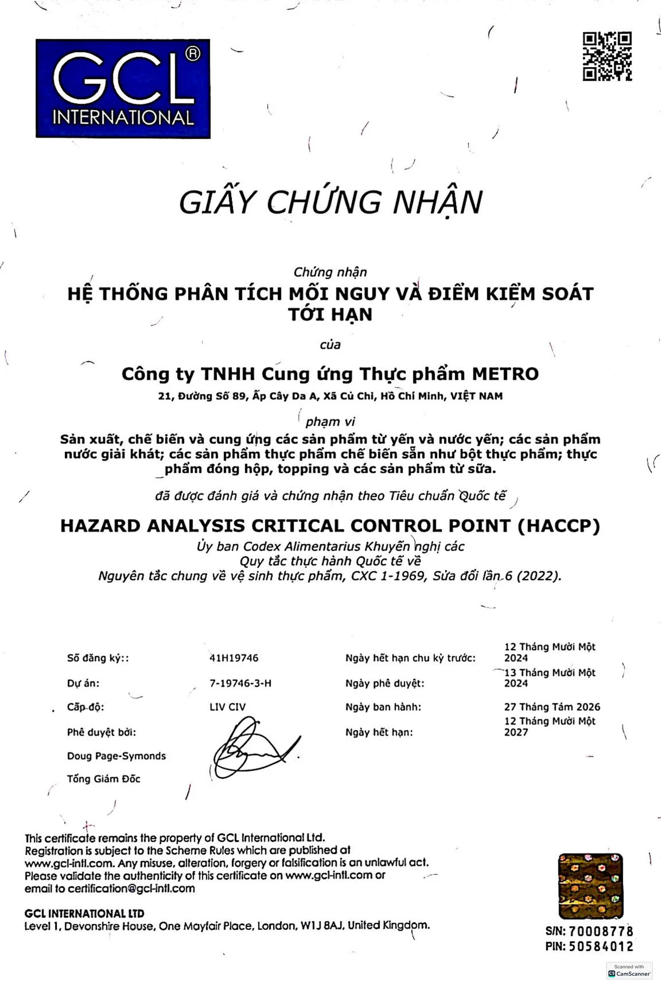 Chứng nhận 4